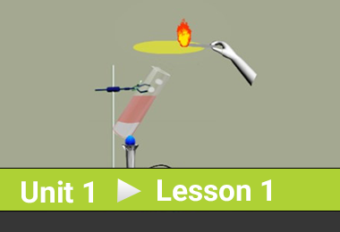 Demonstrates the thermal decomposition of mercury oxide